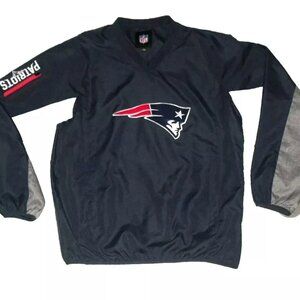 New England Patriots Windbreaker Wind Jacket Mens sz. Medium New Nfl